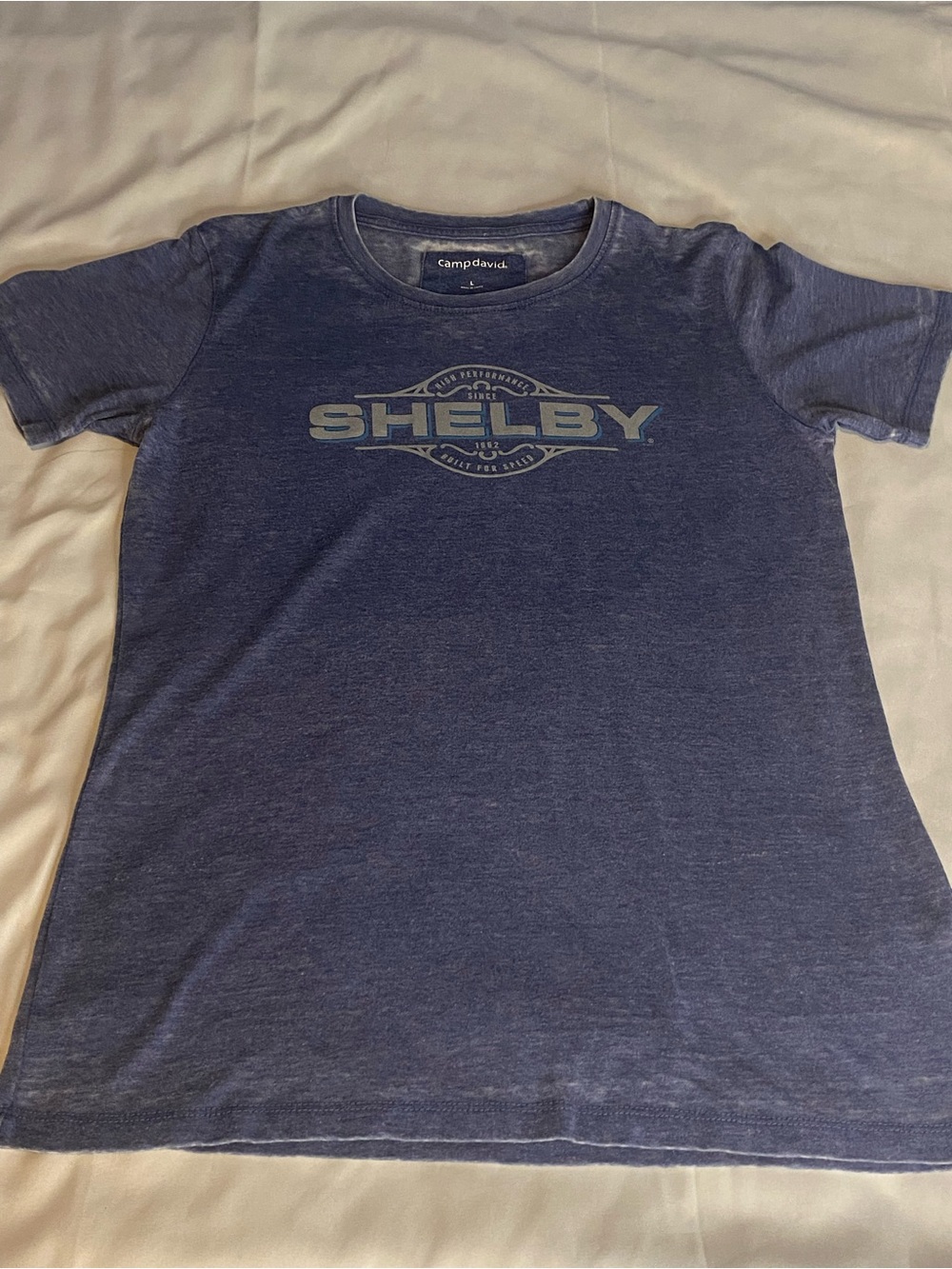 Vintage Shelby T-Shirt By Camp David Size L - Picture 1 of 10
